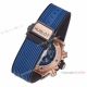 ZF Factory Hublot Unico King hub1280 Copy Watch Blue Bezel Rose Gold (7)_th.jpg